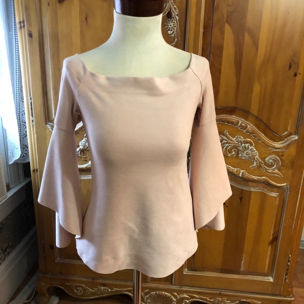 Fifteen Twenty pink off shoulder top